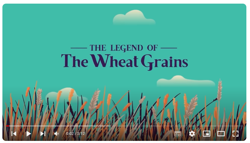 La leyenda de los granos de trigo